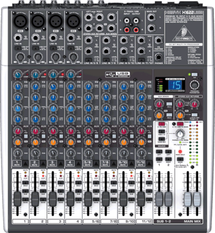 מיקסר Xenyx 1622FX Behringer