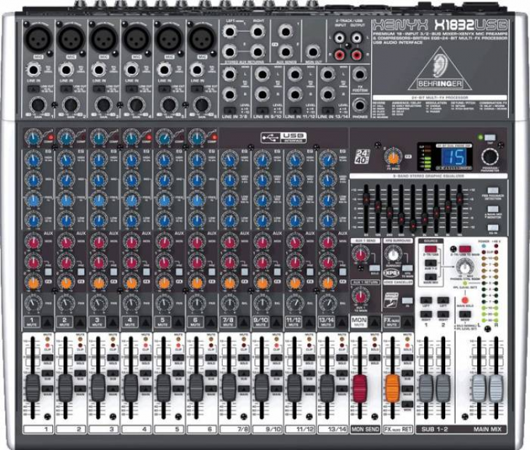 מיקסר Xenyx 1832 Behringer
