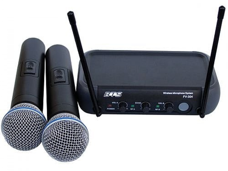 2 מיקרופון אלחוטי FV-305 Pro