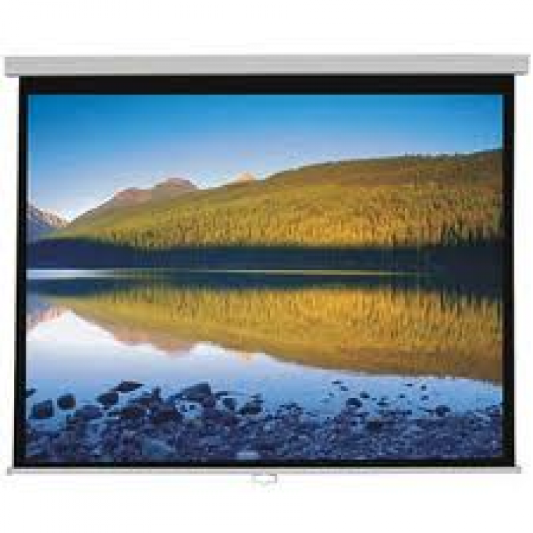 מסך הקרנה חשמלי 1.80X1.80 מטר BSM-Vision