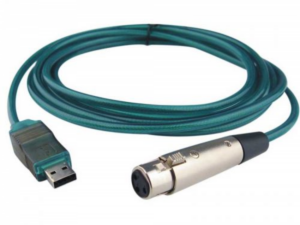 כבל מיקרופון למחשב Schimler XLR-USB