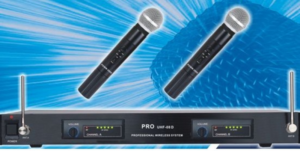 סט אלחוטי כפול PRO-08